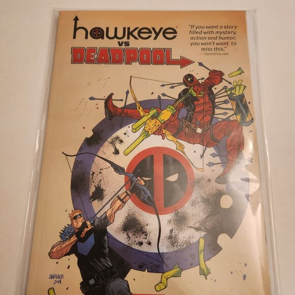 Hawkeye vs. Deadpool TPB (2015) Marvel Comics, VG - Picture 12 of 13